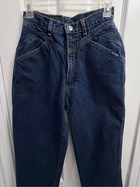 26 International Dark Blue High-Waist Jeans